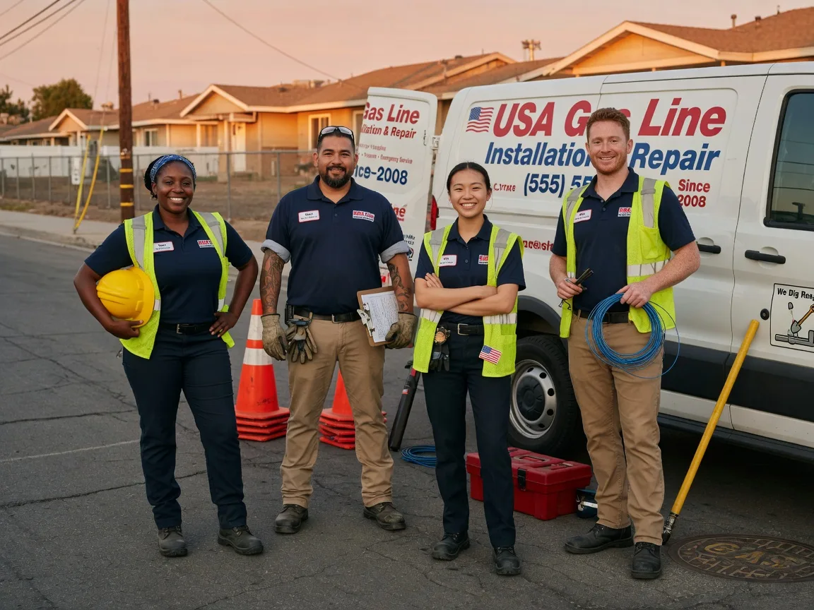 Gas Line Installation company in Broad Top, PA